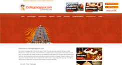 Desktop Screenshot of dattaganagapur.com